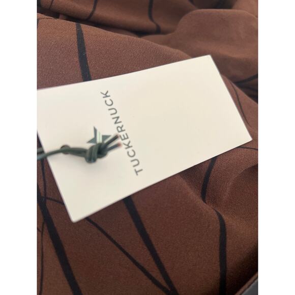 TUCKERNUCK Chocolate Twombly Bex Dress NWT Size Large - Picture 6 of 6